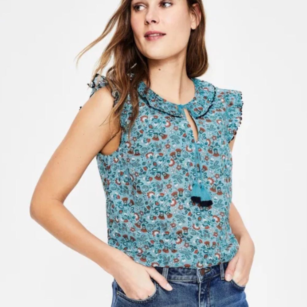 Boden Laurie Top | Size 2 - Picture 1 of 12